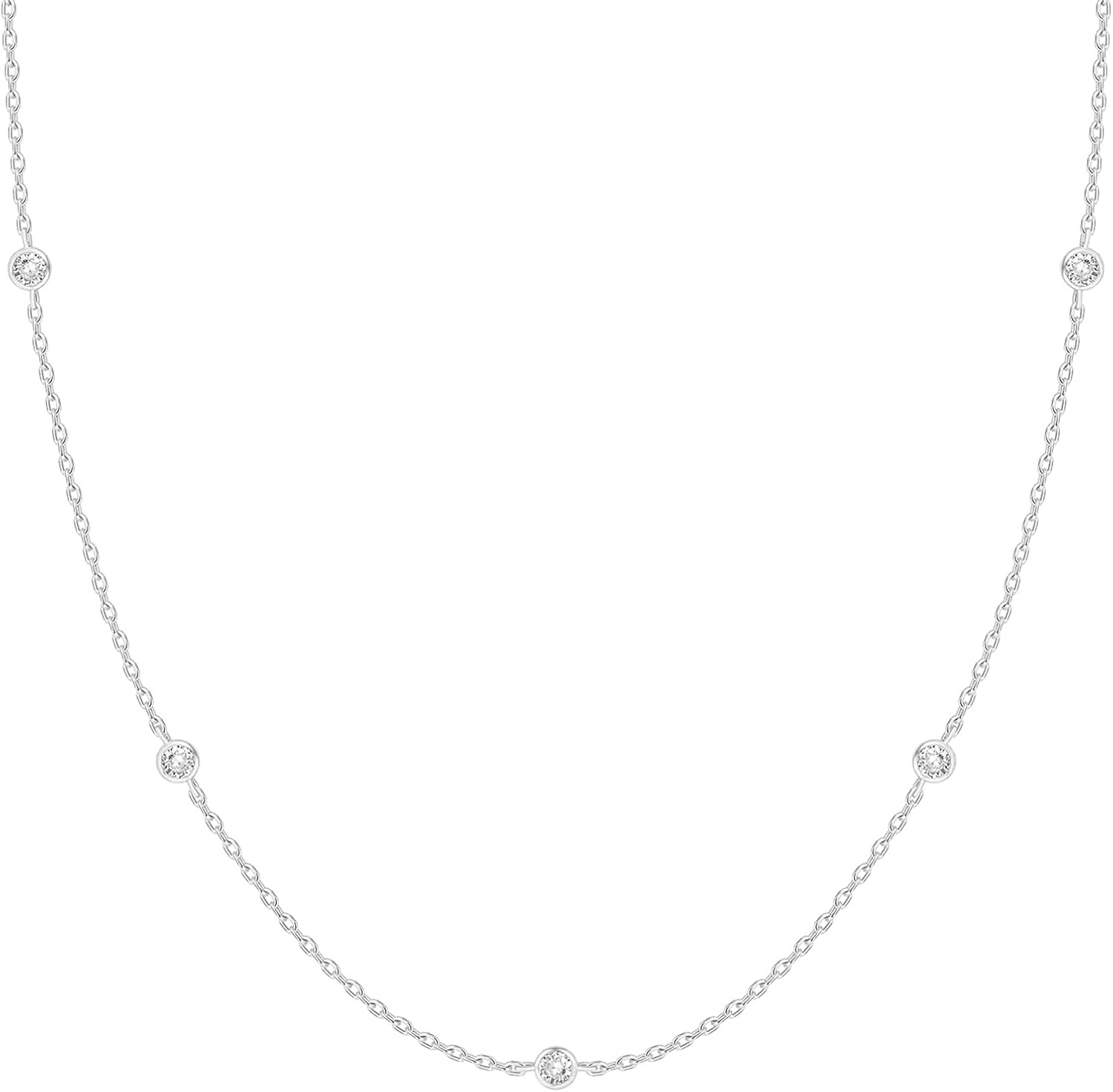 Jiamiaoi Sprankelende Gesimuleerde Diamanten Oorknopjes voor Mannen Vrouwen s925 Sterling Zilver Kubieke Zirkonia Ronde en Vierkante Geslepen Oorknopjes 4mm-8mm, 8mm, Sterling zilver, Kubieke zirkonia