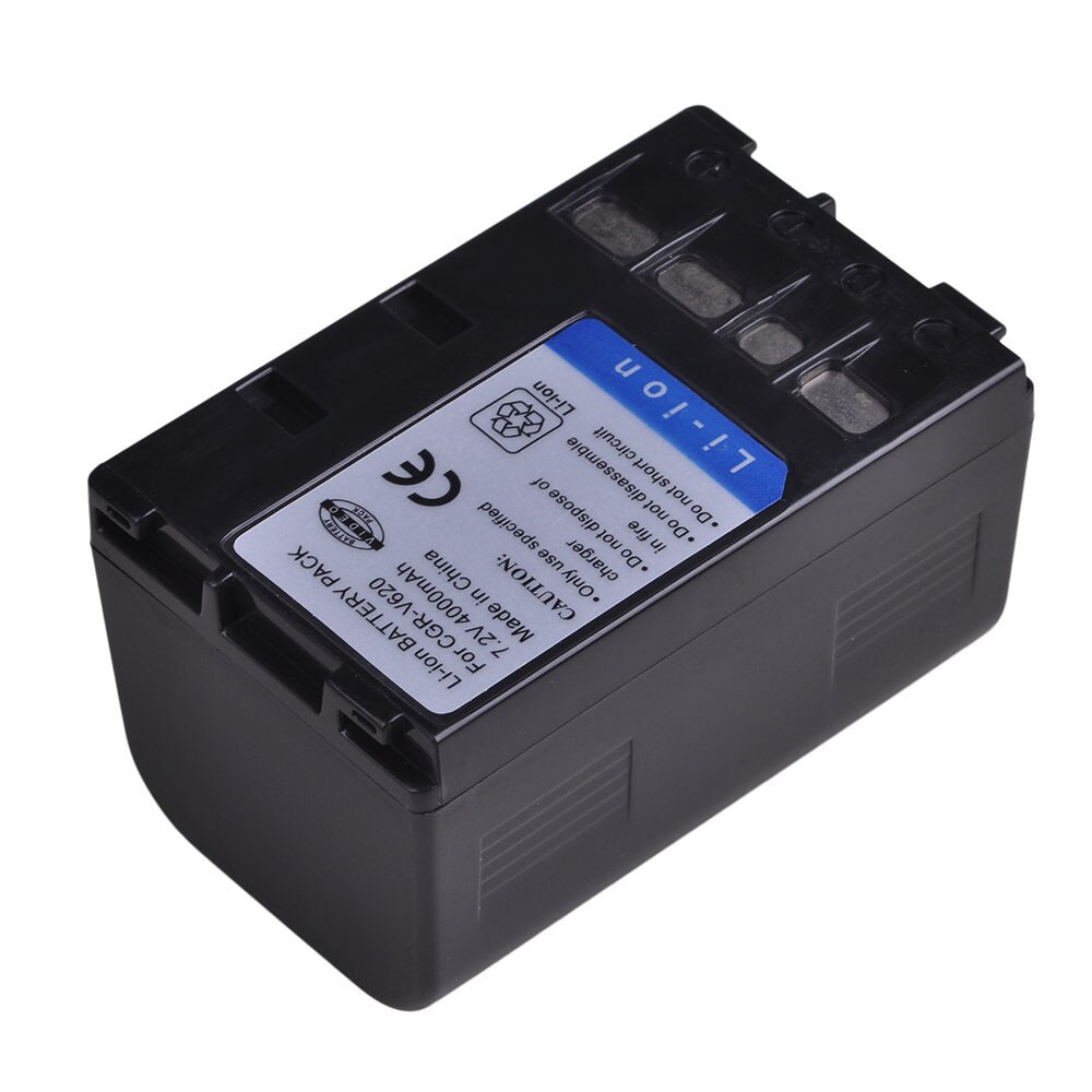 Batería de CGR-V620 PowerTrust CGR-V14S para cámara de CGR-V610, 1x4000mAh, para Panasonic V610 V620 CGR-V26S NV-RX14 NV-RX17