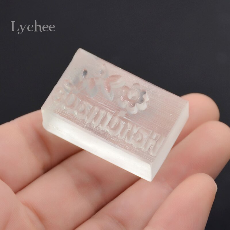 Lychee Life Little Bee Geluk Boom Patroon Mini Diy Zeep Stempel Hoofdstuk Seal Bloemen Handgemaakte Mould Mold Postzegels