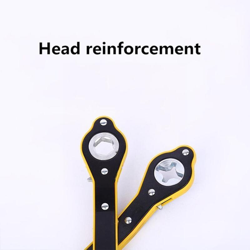 Llave de ahorro de trabajo, Gato de manivela Manual, herramienta de levantamiento Manual, llave de taller, trinquete, tijera Ha J1X6