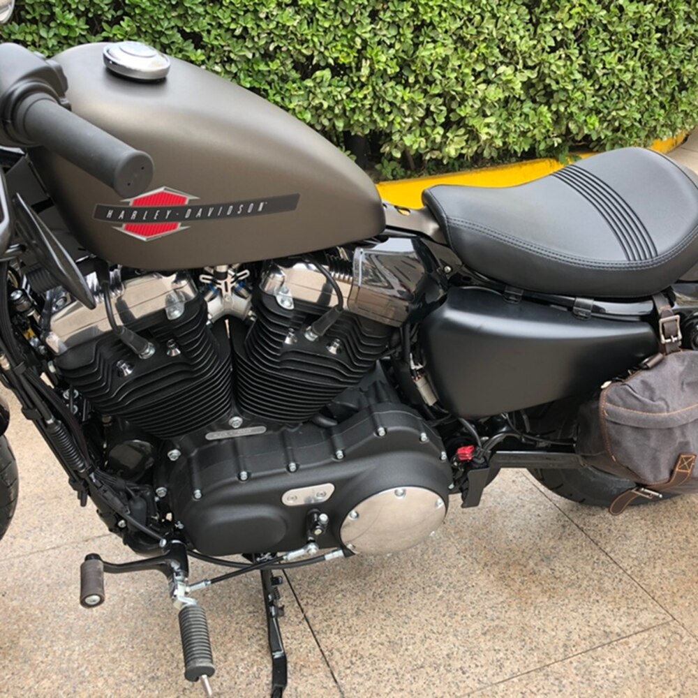 Escudos de sela reflexivos da motocicleta, defletor de calor do ar, Harley Sportster 883 1200 Quarenta Oito XL1200 2004-2024