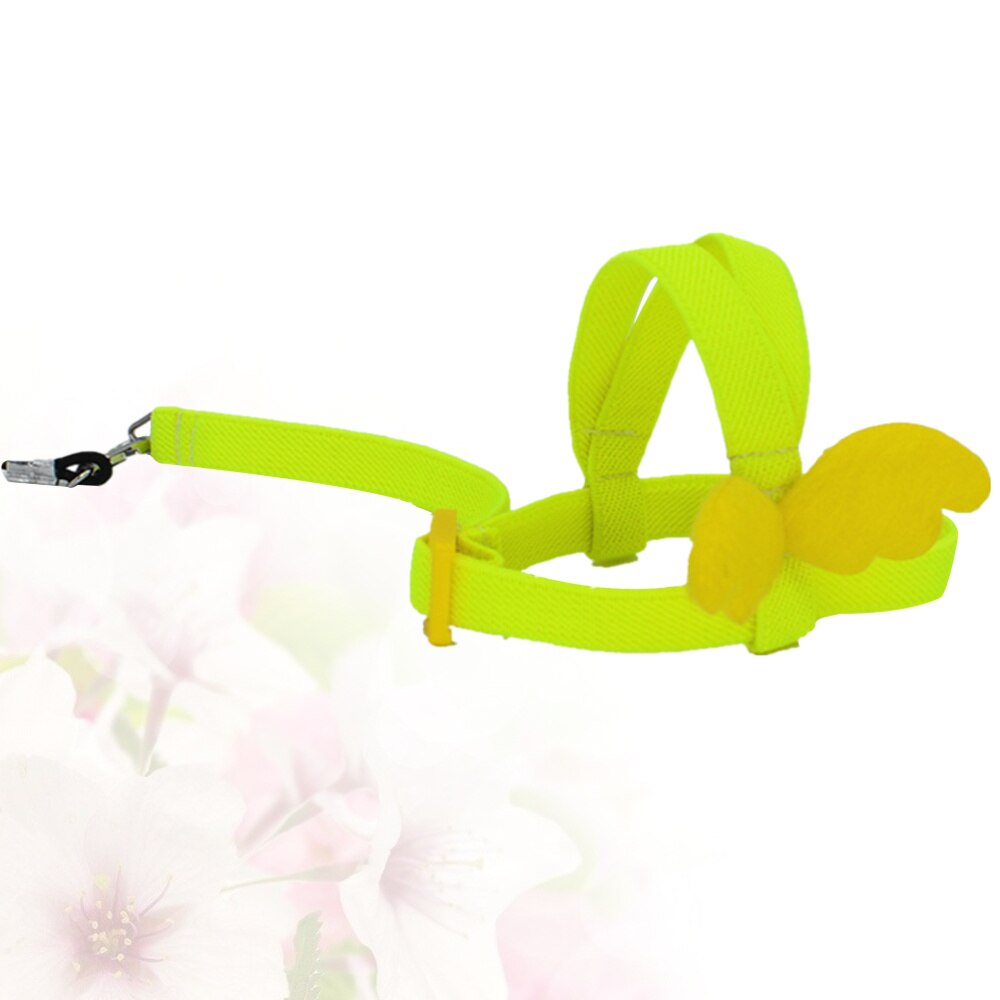 1pc Bird Harness Training Safe Bird Strap Bird Harness Bird Leash Bird Rope for Mynah Budgerigar Parrot