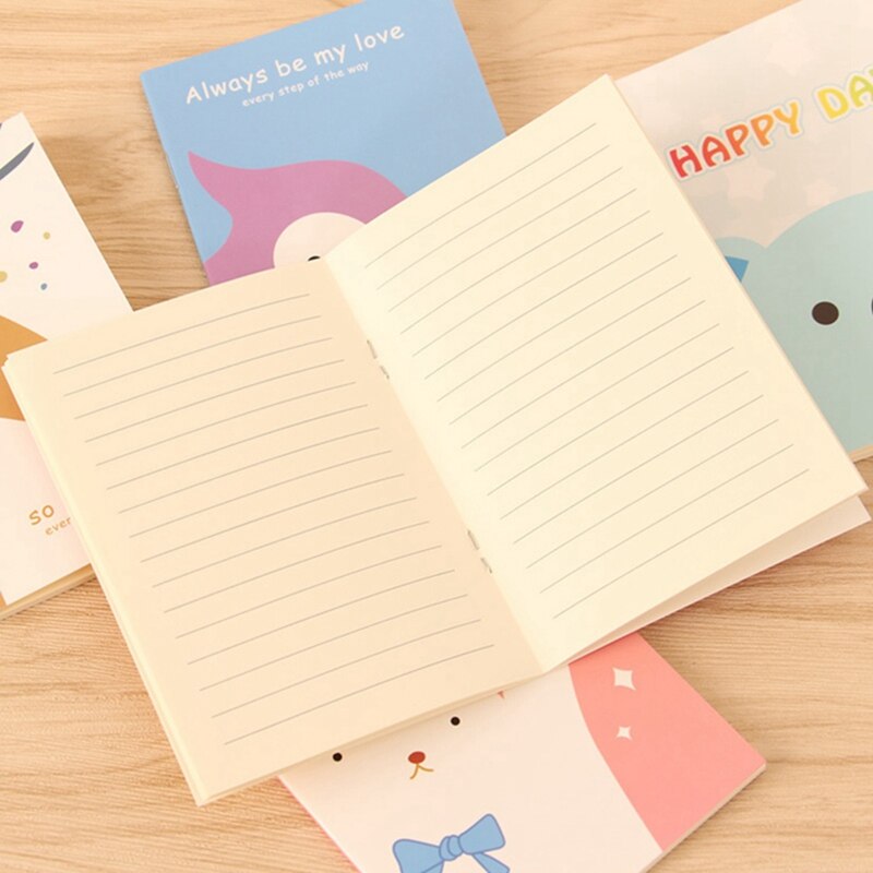 Mini Bloc de notas portátil para escuela y oficina, cuaderno Kawaii, libro de ejercicios, suministros de oficina, 1 Uds.