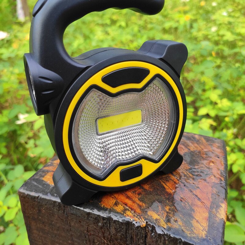 Lámpara de trabajo COB farol LED portátil, foco de emergencia, reflector recargable para trabajo o Camping al aire libre, luz Mini de linterna