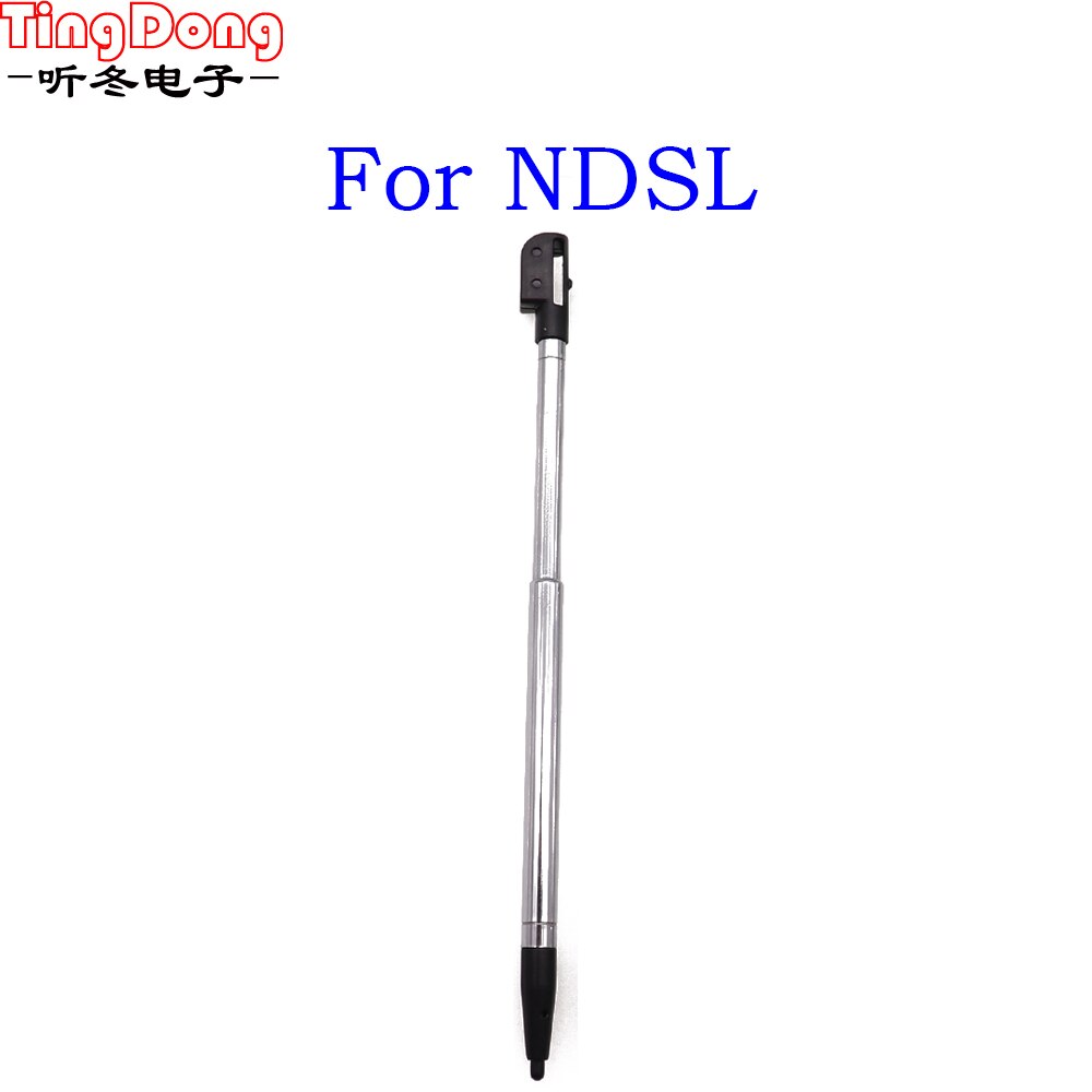 1szt Metalowy rysik teleskopowy Plastikowy rysik do ekranów dotykowych dla 2DS 3DS New 2DS LL XL New 3DS XL Dla NDSL DS Lite NDSi NDS Wii: Niebieski