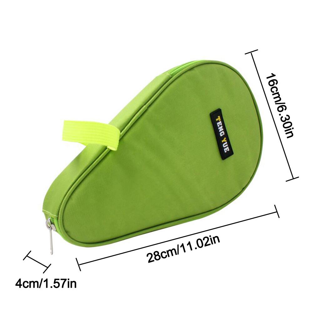 Raqueta de tenis de mesa, caja de almacenamiento de Ping Pong, cubierta de raqueta de tenis de mesa, bolsa de Paddle, raqueta de Ping Pong