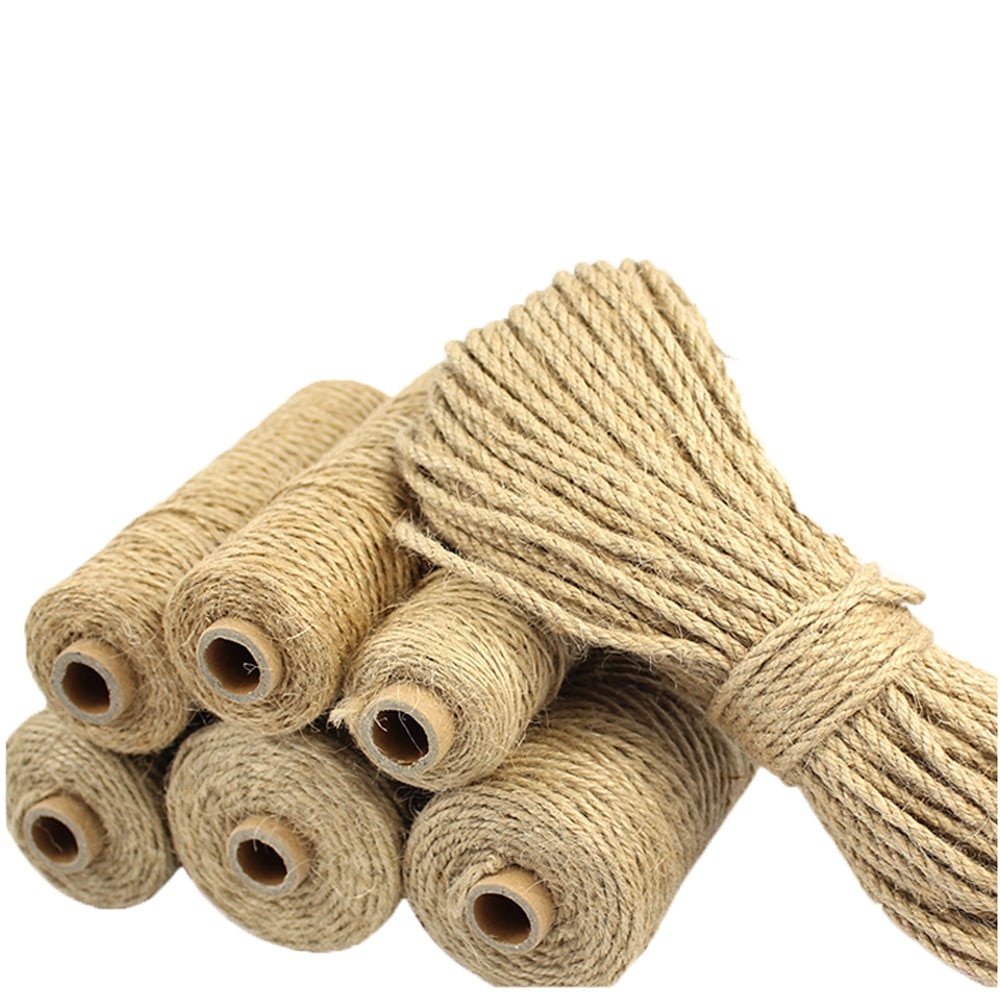 Diameter 1mm to 12mm Jute Rope Twine String for for Floristry, , DIY Arts&Crafts, Decoration, Bundling, Garden and Recyclin
