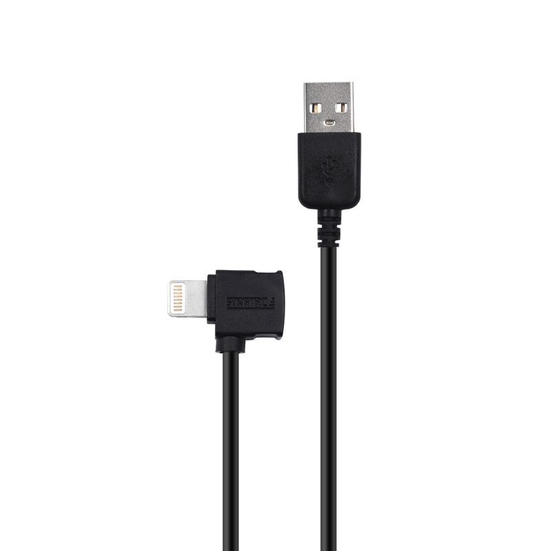 For DJI OSMO Mobile 3 Handheld Gimbal Stabilizer Charging Cable 35CM Elbow USB Charger Connect Wire DJI OSMO Mobile Accessories: Lightning