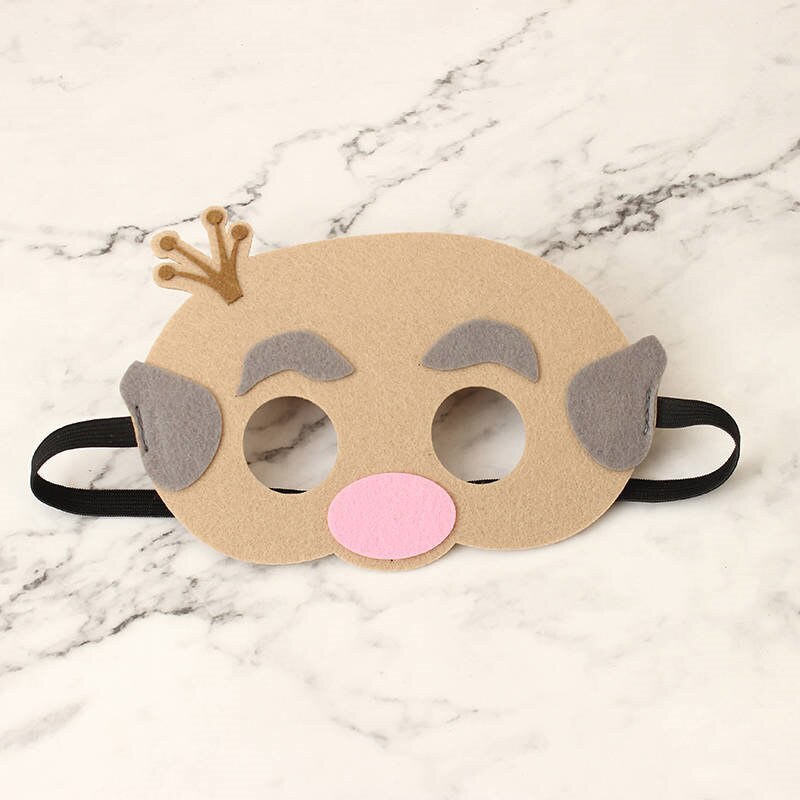 Dier Maskers Fantasiespel Kinderen Pretend Play Maskers Denkbeeldige Spelen Dress Up Kous Stuffer: M392