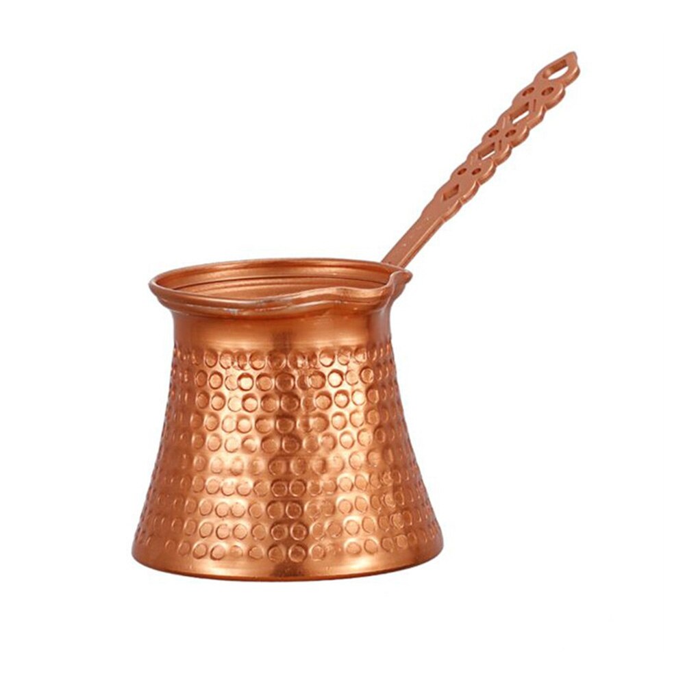 Tyrkisk kaffekande osmannisk arabisk te kaffe espressokander 100%  kobber kalkun kaffemaskine cezve ibrik lavet i kalkun 330ml: Default Title