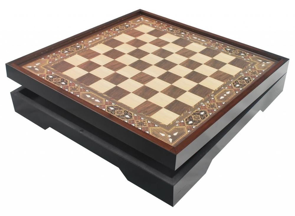 Hi Professionele Schaken Dammen Backgammon Sets Houten En Plastic Opties