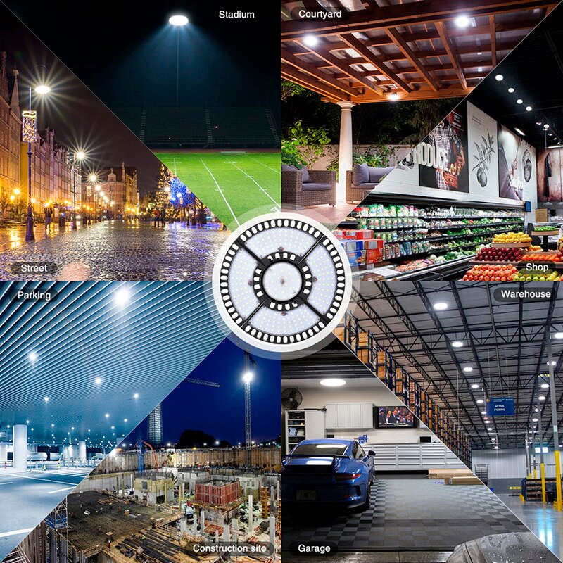 Super Bright Industrial Lighting 100W E26 Led Gara... – Vicedeal