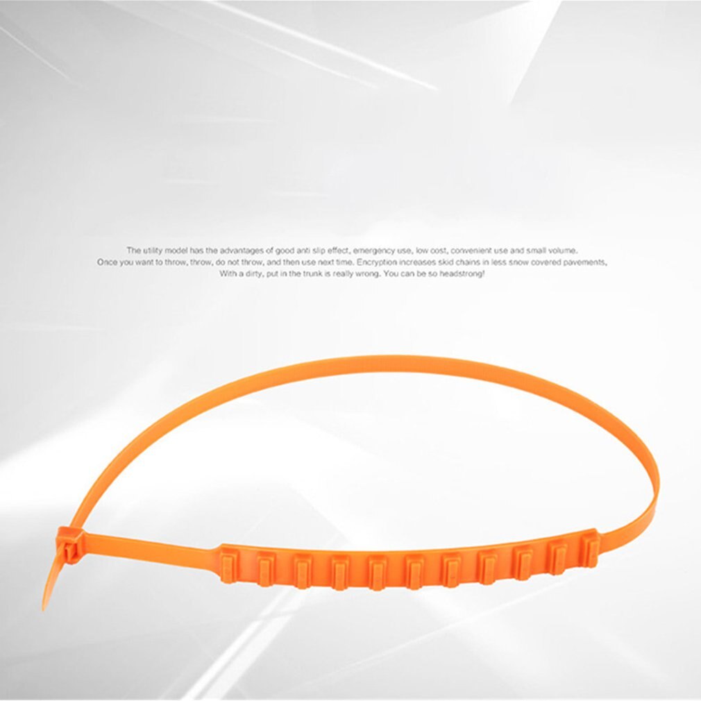 10 sztuk/zestaw uniwersalny anty-poślizgowe SUV plastikowe opony zimowe łańcuchy śniegowe na koła robić trwałego samochodu stylizacji łańcuchy śniegowe