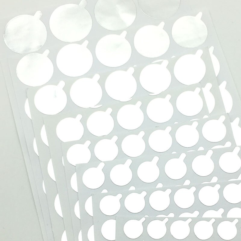 Sealing Sticker 10mm/15mm/21mm Sticker Self Adhesive Seal to Stop Leak Packaging Cosmetics Bottle of Accessories