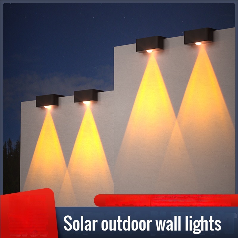 Led-tuinverlichting op zonne-energie, superhelder, waterdicht, op zonne-energie, voor balkon, trap, straatverlichting, buitenverlichting, led-verlichting op zonlicht.