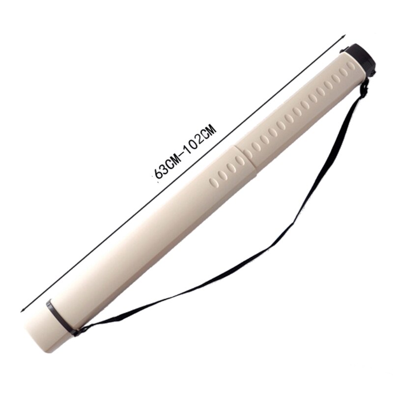 Square Drawing Tube Adjustable Portable Drawing Poster Tube For Artist Supplies