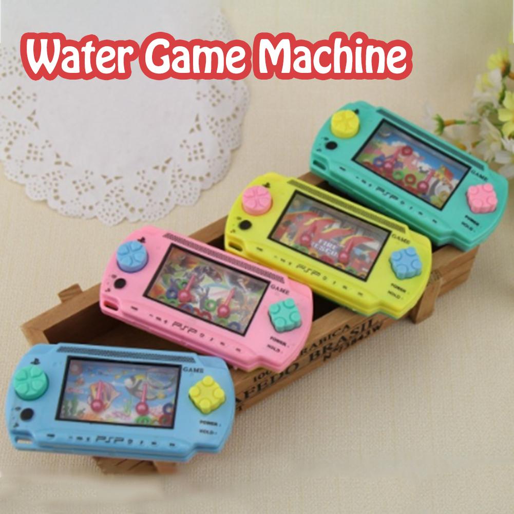 Kid Thinking Ability Toys Water Ring Toss Child Handheld Small Game Machine Parent-Child Interactive Game Toys Random Color