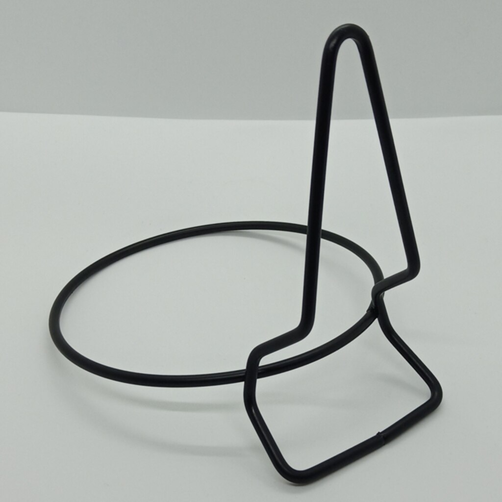 Soporte de pared para macetas, soportes de anillos de hierro para exteriores, bricolaje, jardín
