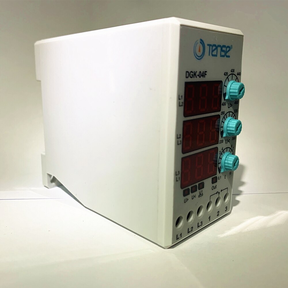Tense DGK-04F Digital Protection Relay Phase Sequence Three Phase Failure Voltage Protection Relay