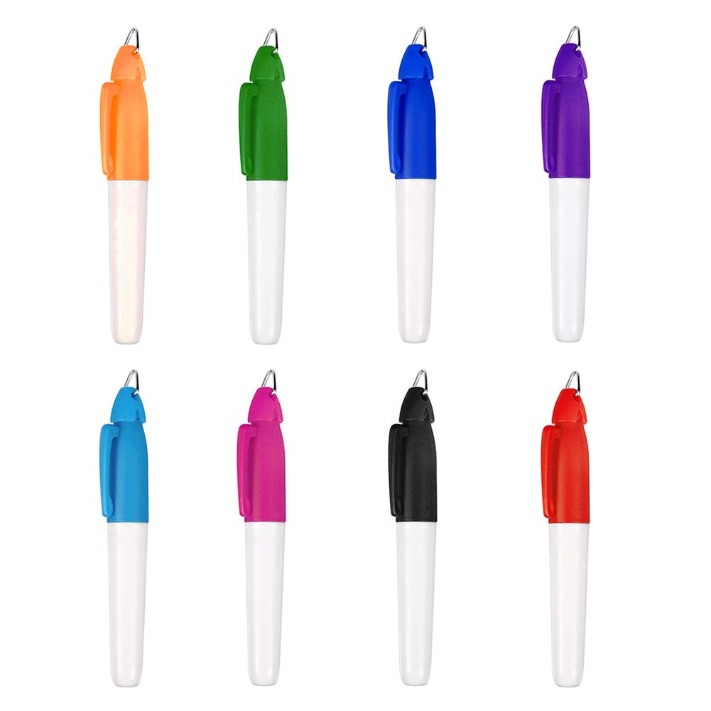 Golf Ball Liner Markers Pen with Hang Hook Drawing Alignment Marks