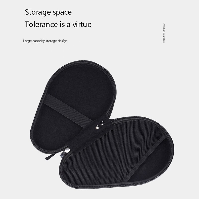Table Tennis Racket Case - Pumpkin Shape - EVA Waterproof Paddle Holder - Ping Pong Accessories