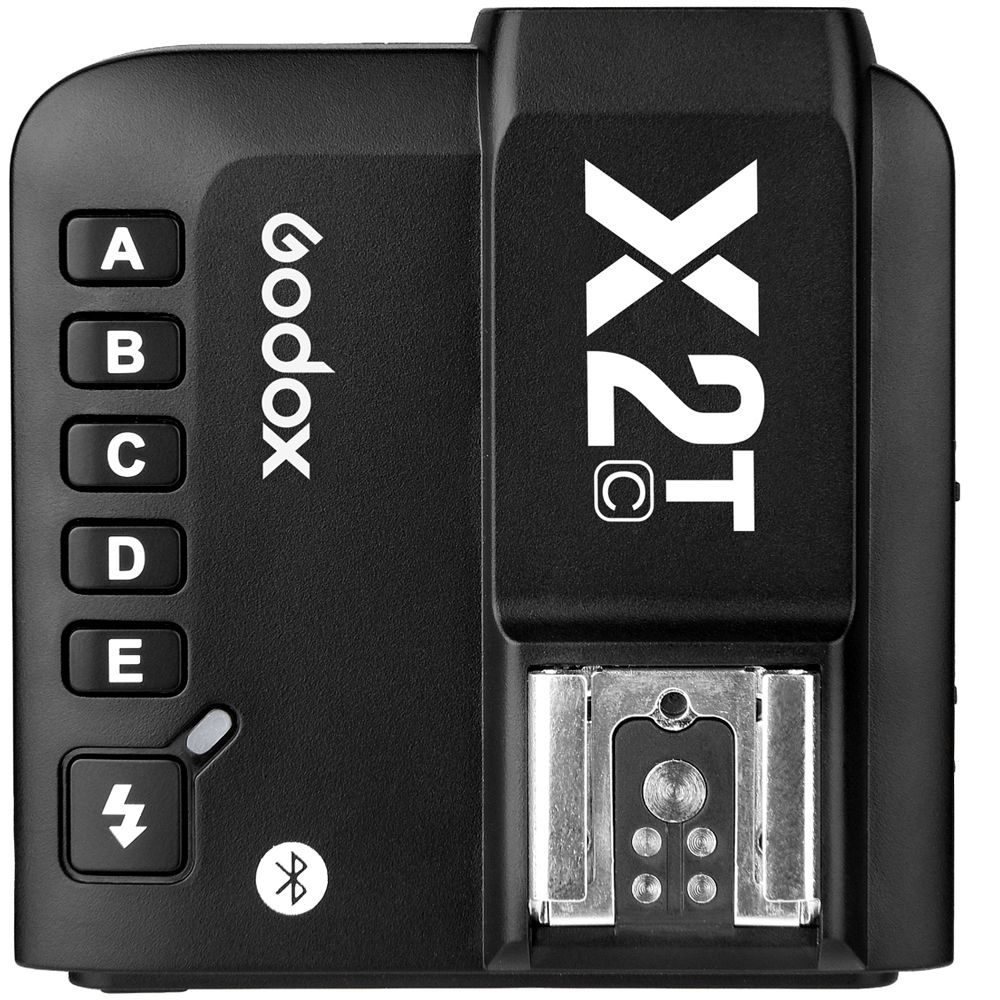Godox  x2t- c  x2tc i-ttl bluetooth 1/8000s hss 2.4g trådløs trigger-sender til canon-kamera godox  v1 tt350s ad200 ad200 pro