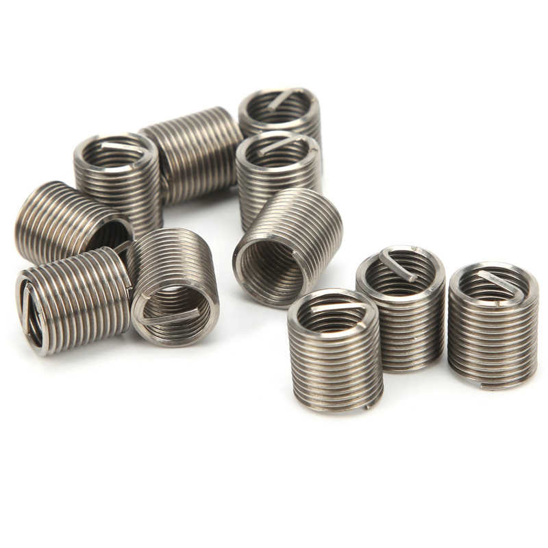 Thread Inserts Thread Repair Tool Stainless Steel High‑Strength for Handcraft 50 Packs DIY Machine