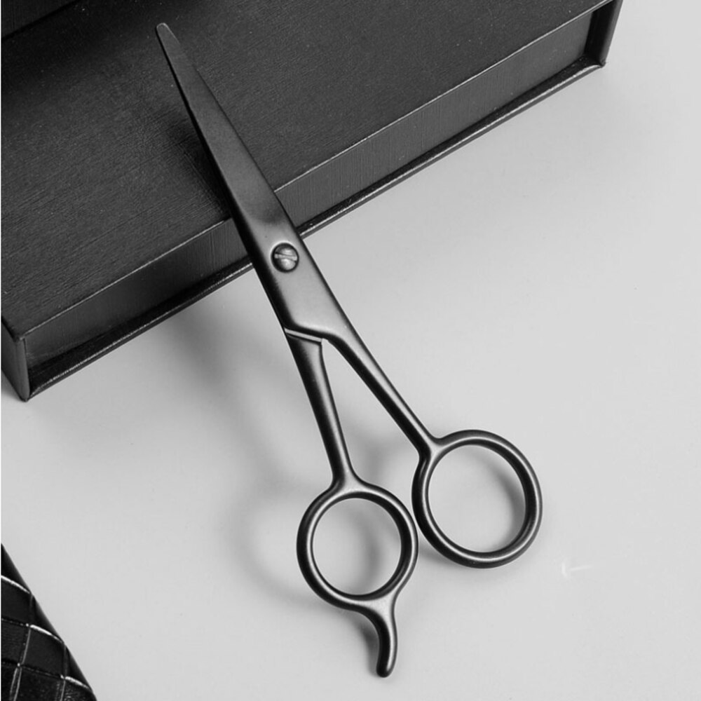 Hairdressing Scissors Stylist Flat Shears Thinning Scissors haircut Black paint hair scissors