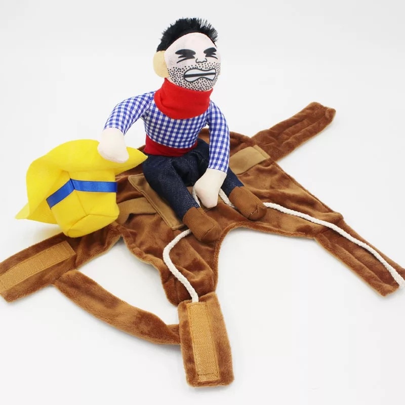 Halloween Dog Costumes Pet Clothes Funny Cowboy Style Jacket Coats For Small Medium Large Dogs Cats Chihuahua Clothing