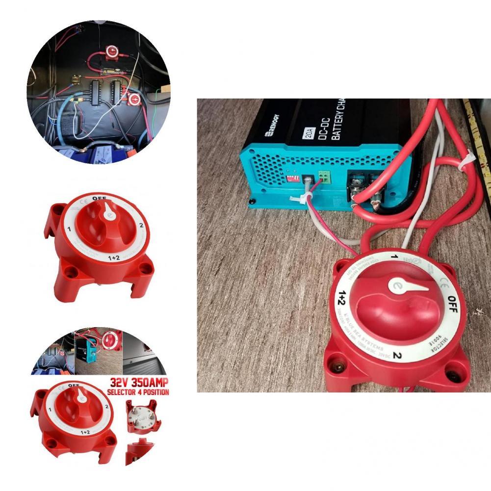 Car Isolator Switch Direct Replacement ABS 32V 350A Battery Isolator Switch Battery Isolator Switch Isolator Switch