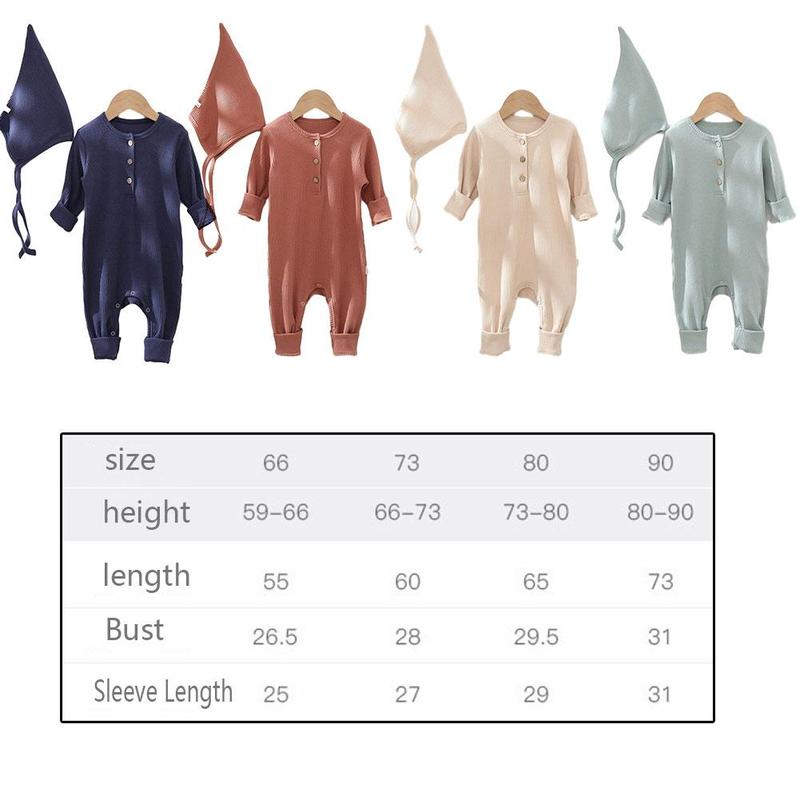 Einfarbig einteiliges Strampler Für Kleinkinder Und freundlicher Für freundlicher Kleidung Und Hause Pyjama Herbst Furz in h0S4