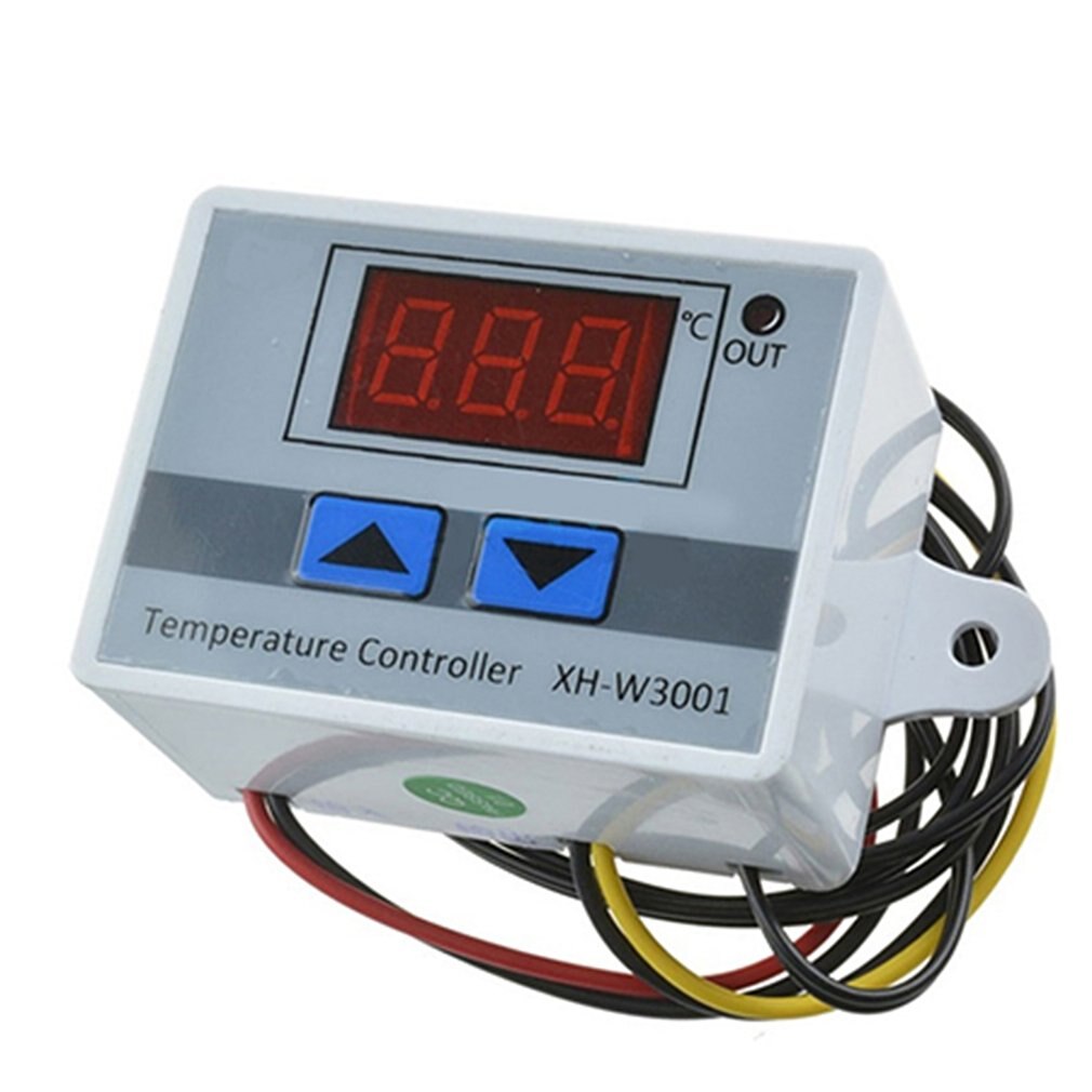 Xh -w3001 digital termostat temperaturafbryder mikrocomputer temperaturregulator temperaturkontrolafbryder: 220v