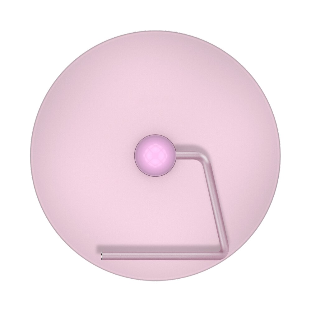 Makeup Mirror LEDs Cosmetic Mirror with Touch Dimmer Switch Detachable Magnifying Mirrors For Beauty Makeup Eyelash Brush: Pink