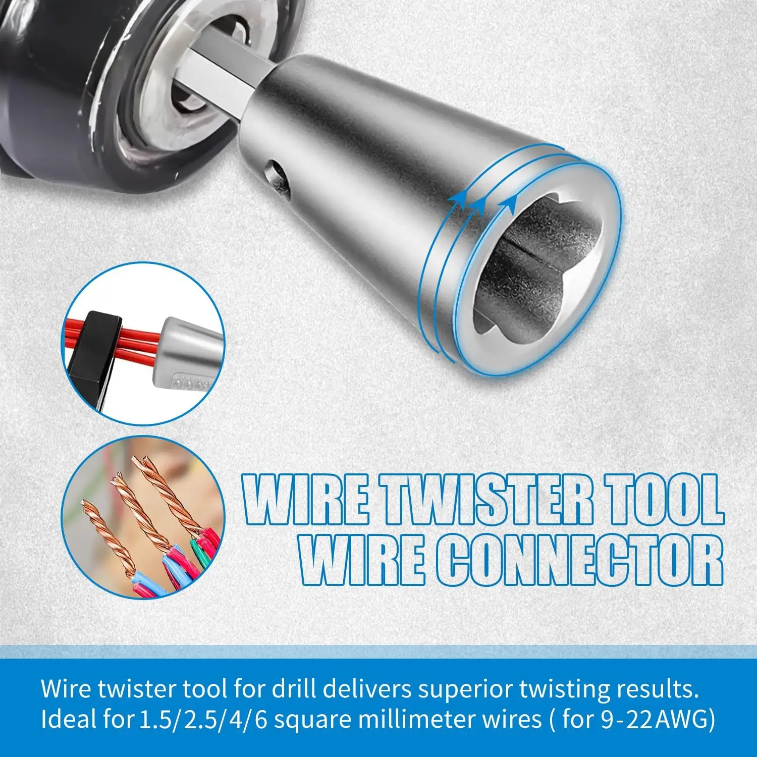 Electric Wire Stripper Fast Stripping Wire Tool Electric Wire Peeling Machine for Power Drill Driver Wire Stripping Tools