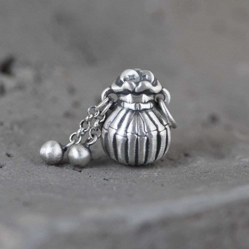 V.YA – pendentif porte-bonheur en argent thaïlandais 990 pour femmes, bijoux Vintage, sans chaîne: Default Title