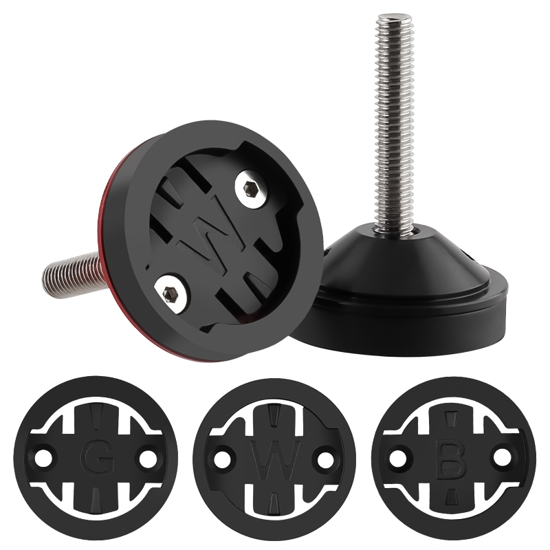 MUQZI - Tapa superior para auriculares con soporte para computadora de bicicleta, compatible con Garmin Wahoo Bryton