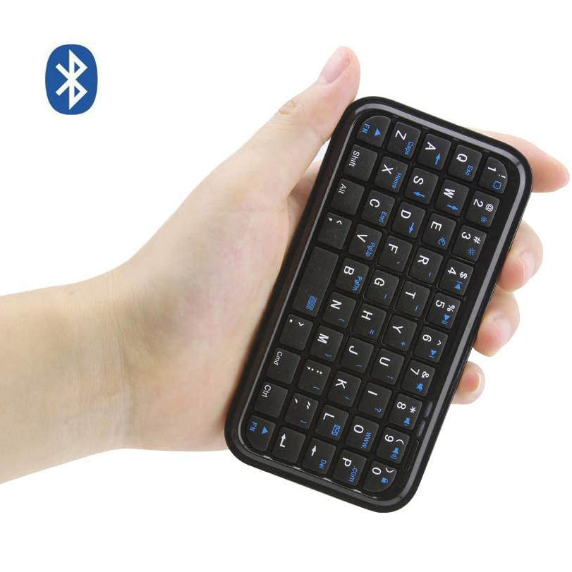 Mini Oplaadbaar Type-C Bluetooth 3.0 Toetsenbord Slank Draadloos Zaktoetsenbord Draagbaar 49 Toetsen Toetsenbord voor Tablets Smartphones: Default Title