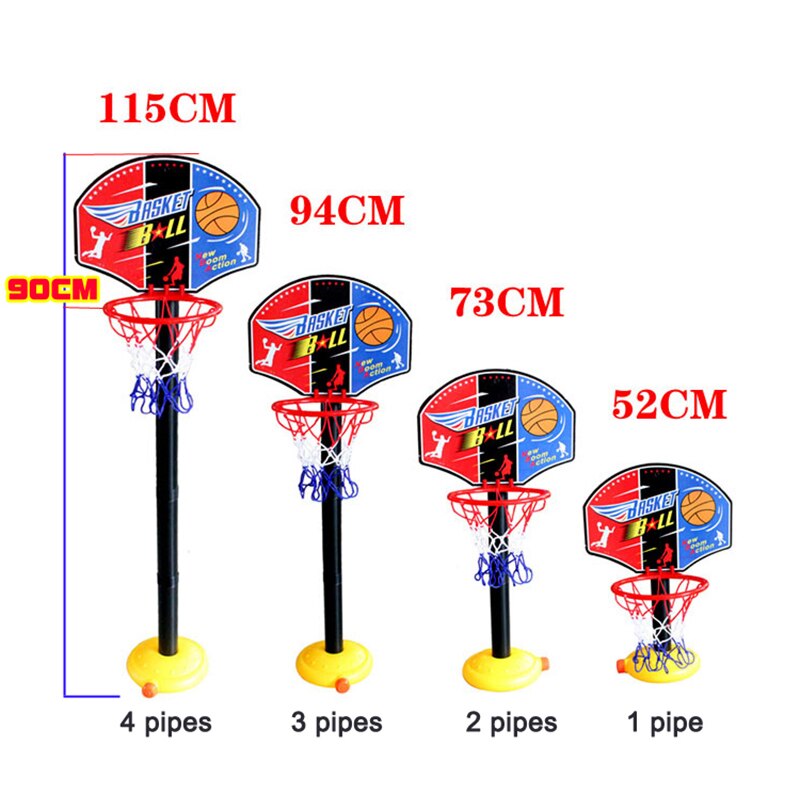 Baby Ball Kids Games Basketball Toys Frame Stands Indoor Outdoor Toys for Children Kids Boy Simple Portable Basketball Set