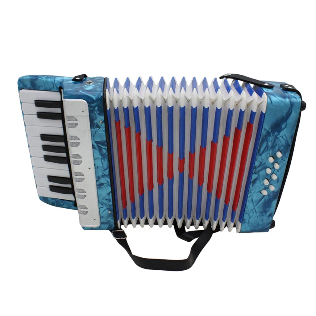 IRIN 17 Key 8 Bass Piano Accordion Musical Instrument for Performance