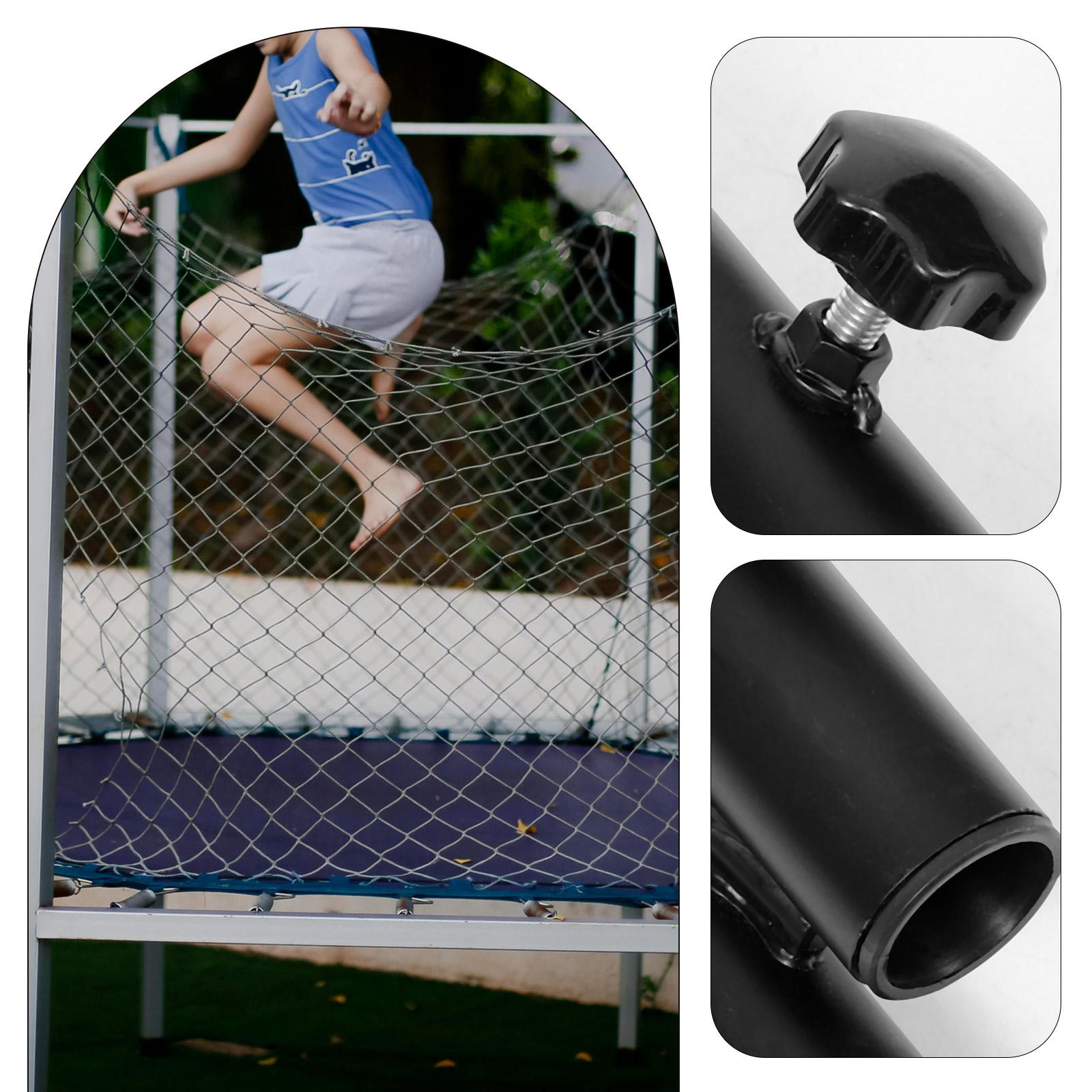 Trampoline Handle Accessories Outdoor Mini Part for Kids Handlebar Indoor Small Stainless Steel Fitness Replaceable