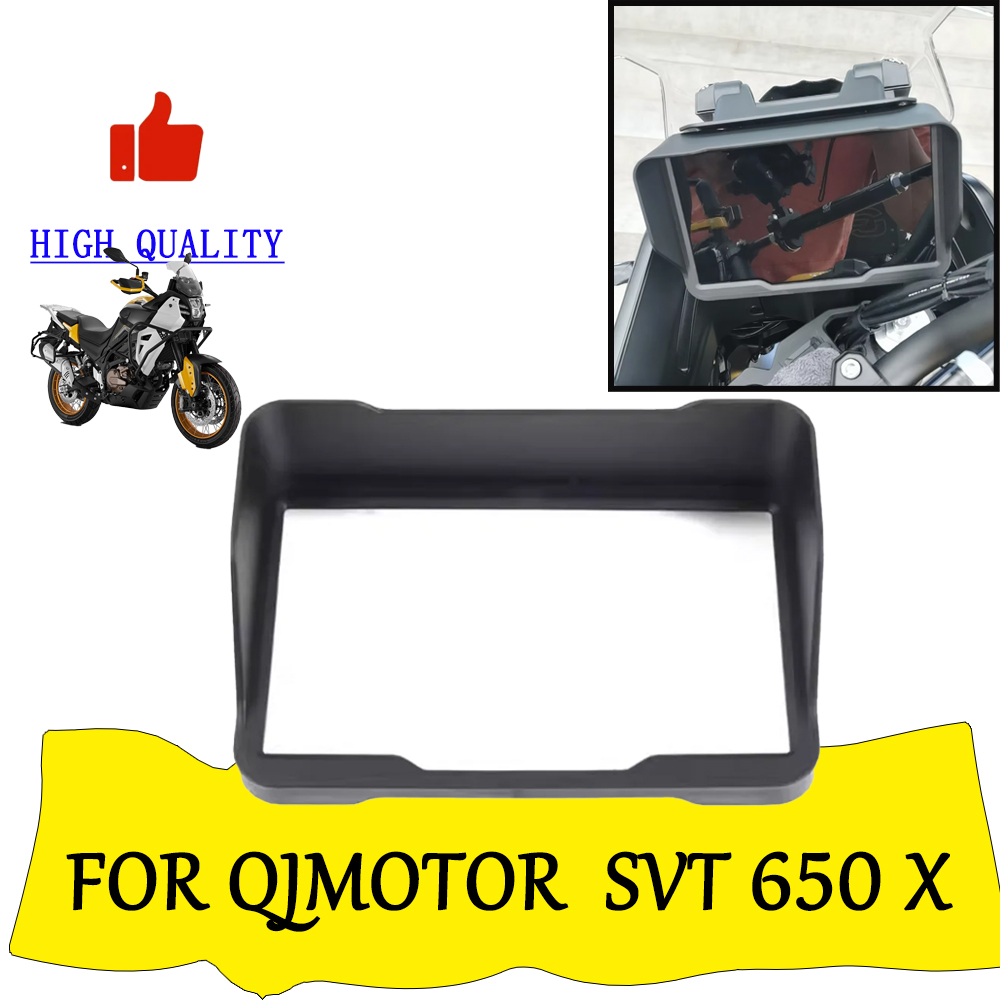 För qjmotor qj svt 650 x svt 650x svt 650x motorcykeltillbehör solskyddsskydd instrumentbräda skärm solskydd