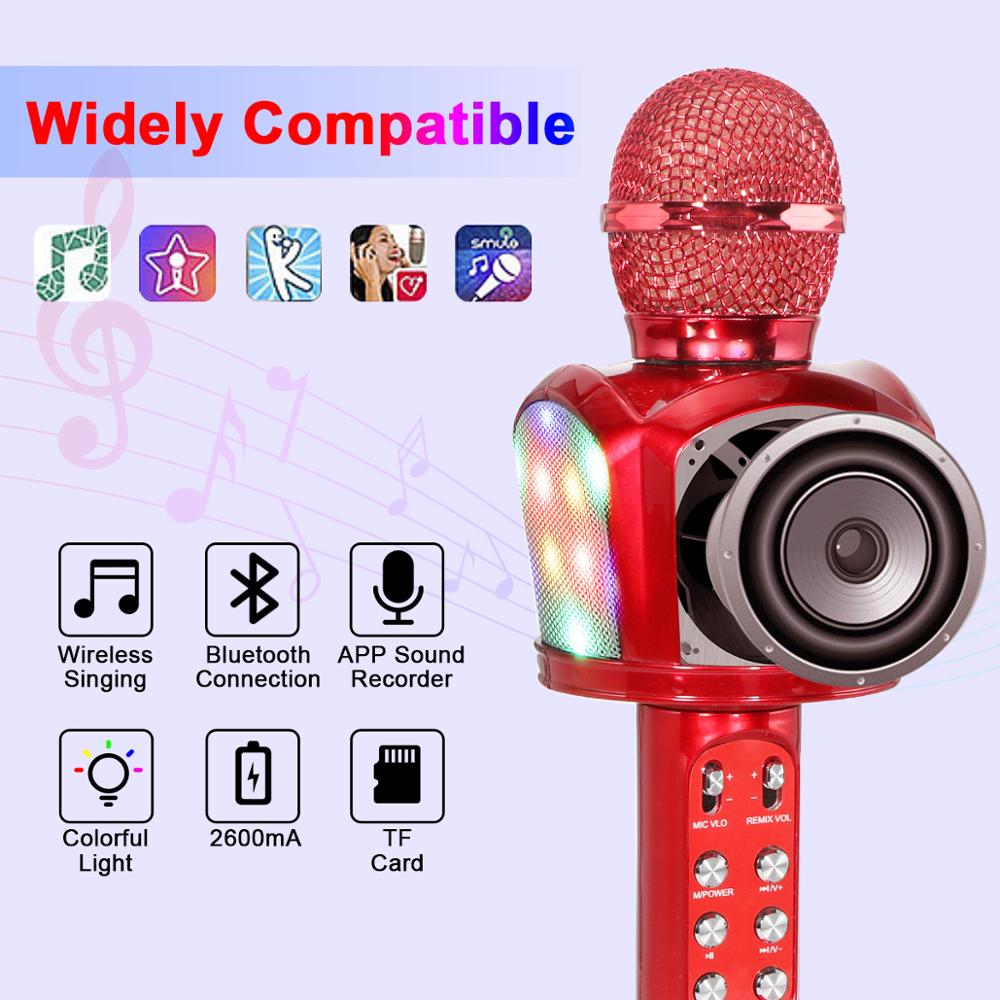 Dejlig karaoke player karaoke system karaoke højttaler karaoke mikrofon