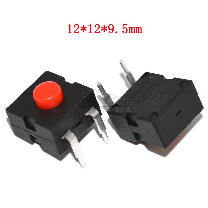 5pcs Switch Push Button Click clicky on off switch 1212 for LED Flashlight torch headlamp Lantern light DIY parts accessories: MULTI