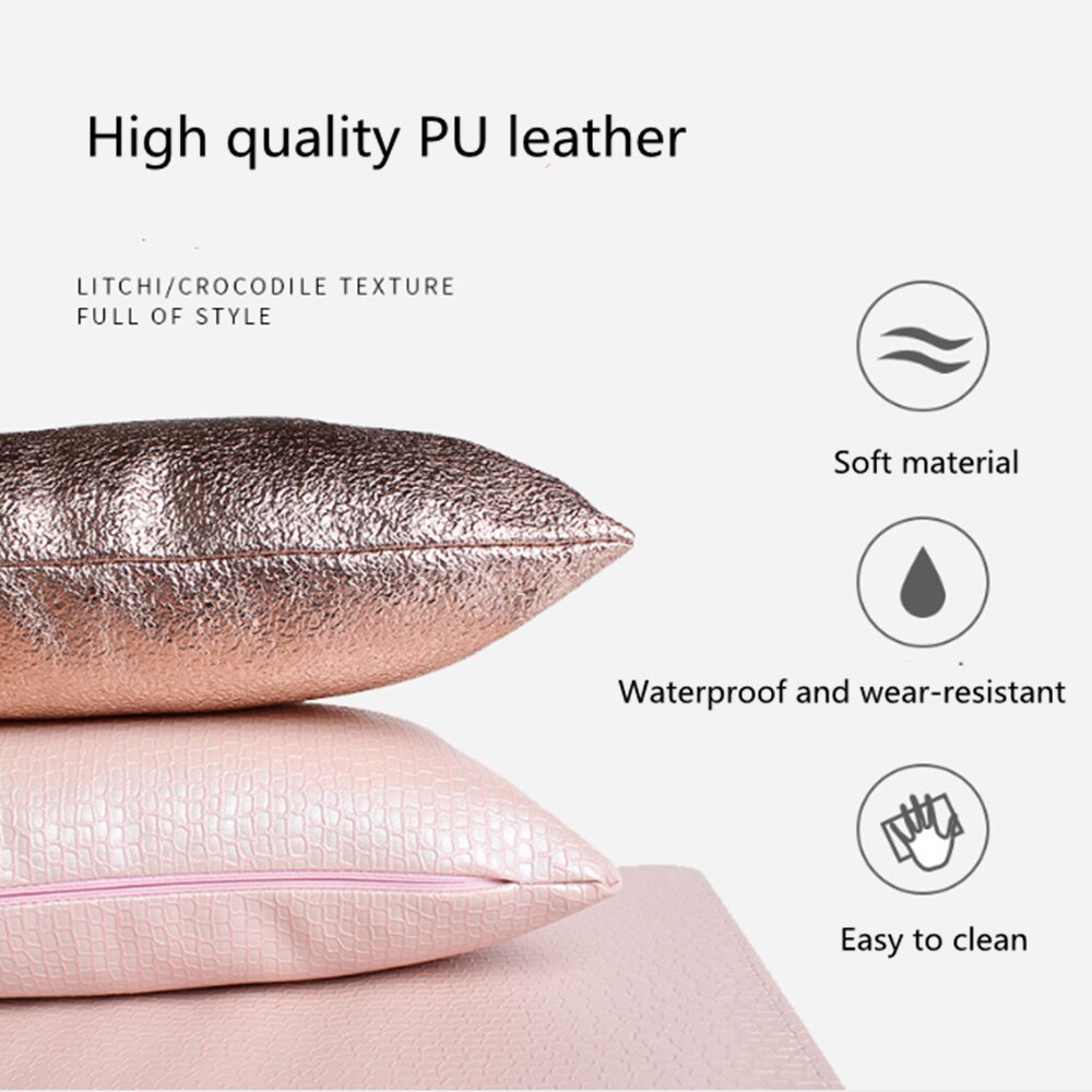 5 Kleuren Soft Pu Leer Nail Art Hand Rest Kussen Kussen Houder Arm Rust Stand Voor Manicure Beauty Nail Mat pad