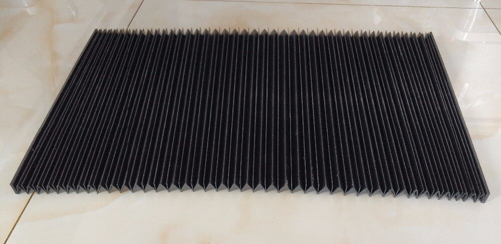 Flat protection bellow, accordion bellow, size: Lmax= 470mm Width= 230mm Height: 15mm