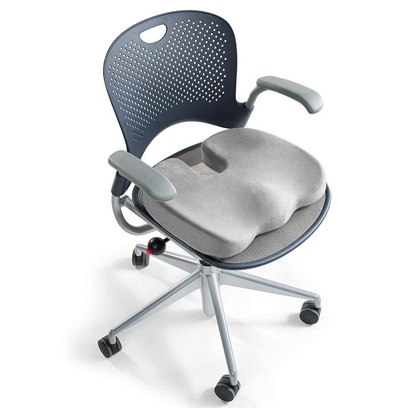 Reise pustende setepute coccyx ortopedisk minneskum sete massasjestol pute pute bil gel svamp u-formet setepute