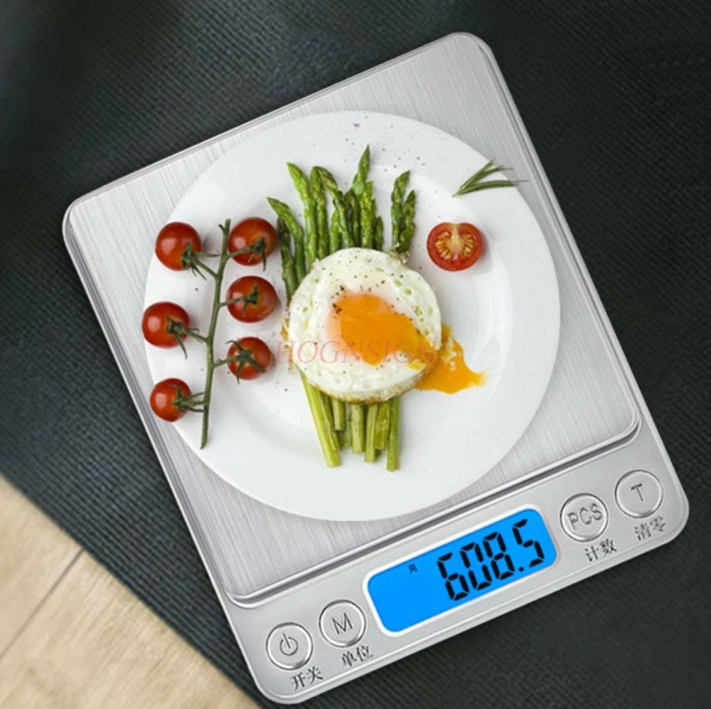 Precision baking electronic scales for household small kitchen weighing scales weighing 0.01 high accuracy food balance scales