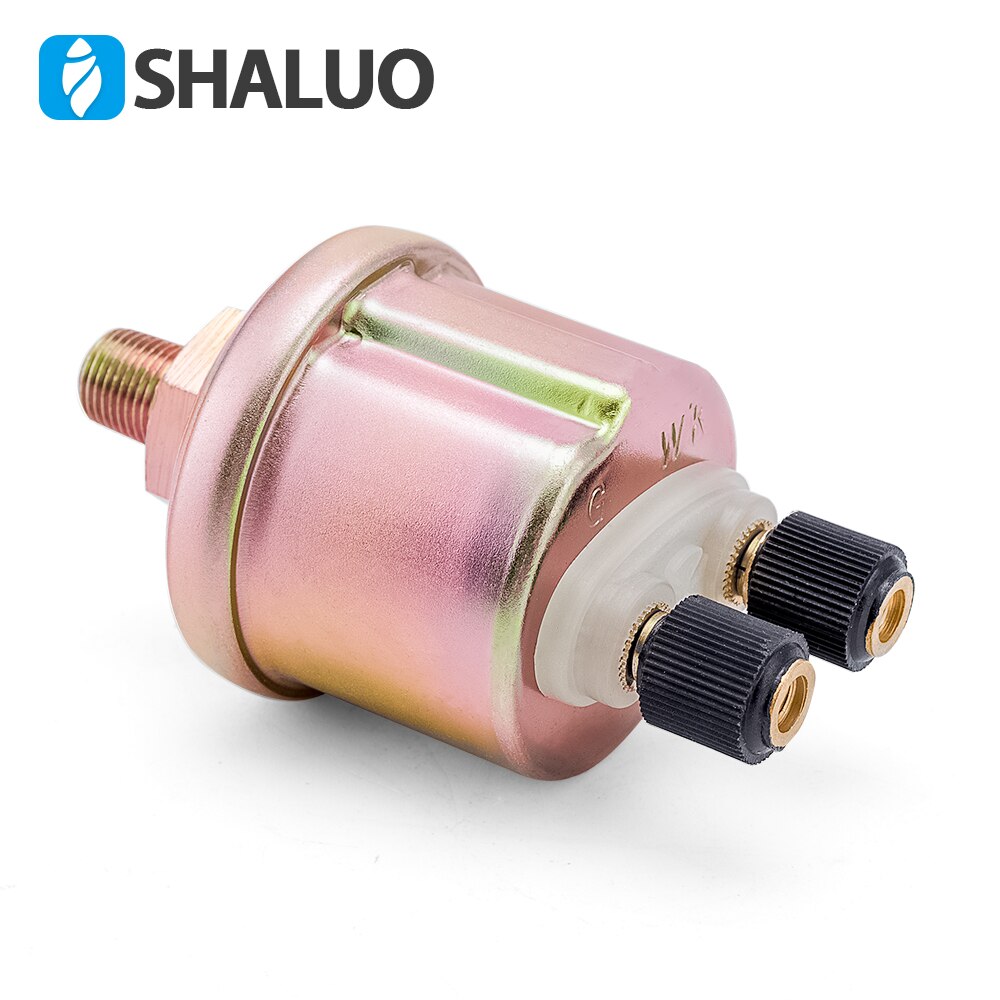 Universal Generator Engine Oil Pressure Sensor VDO 1/8NPT Oil alarm plug transmitters brand gauges sensor 10mm screw 10bars