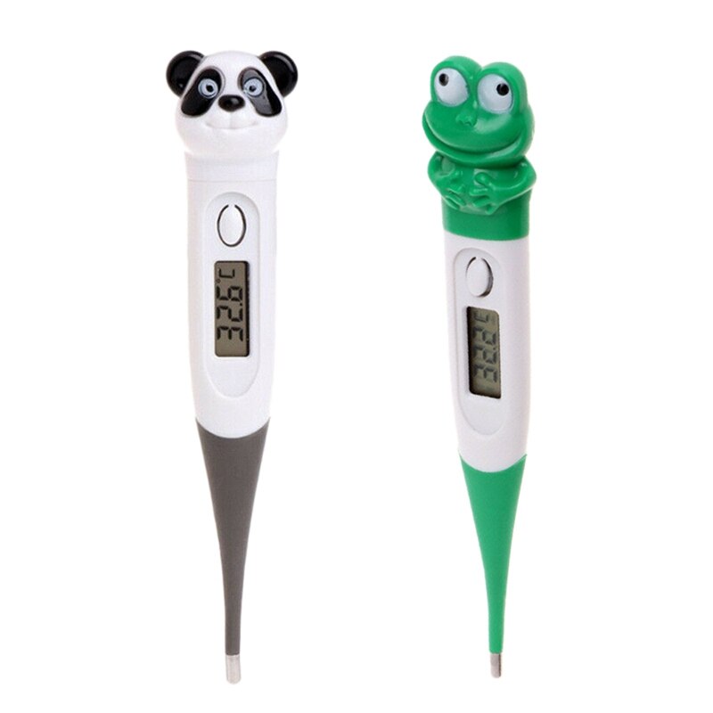 2 pièces tête précision testeur de température corporelle thermomètre numérique enfant bébé ménage thermomètre électronique