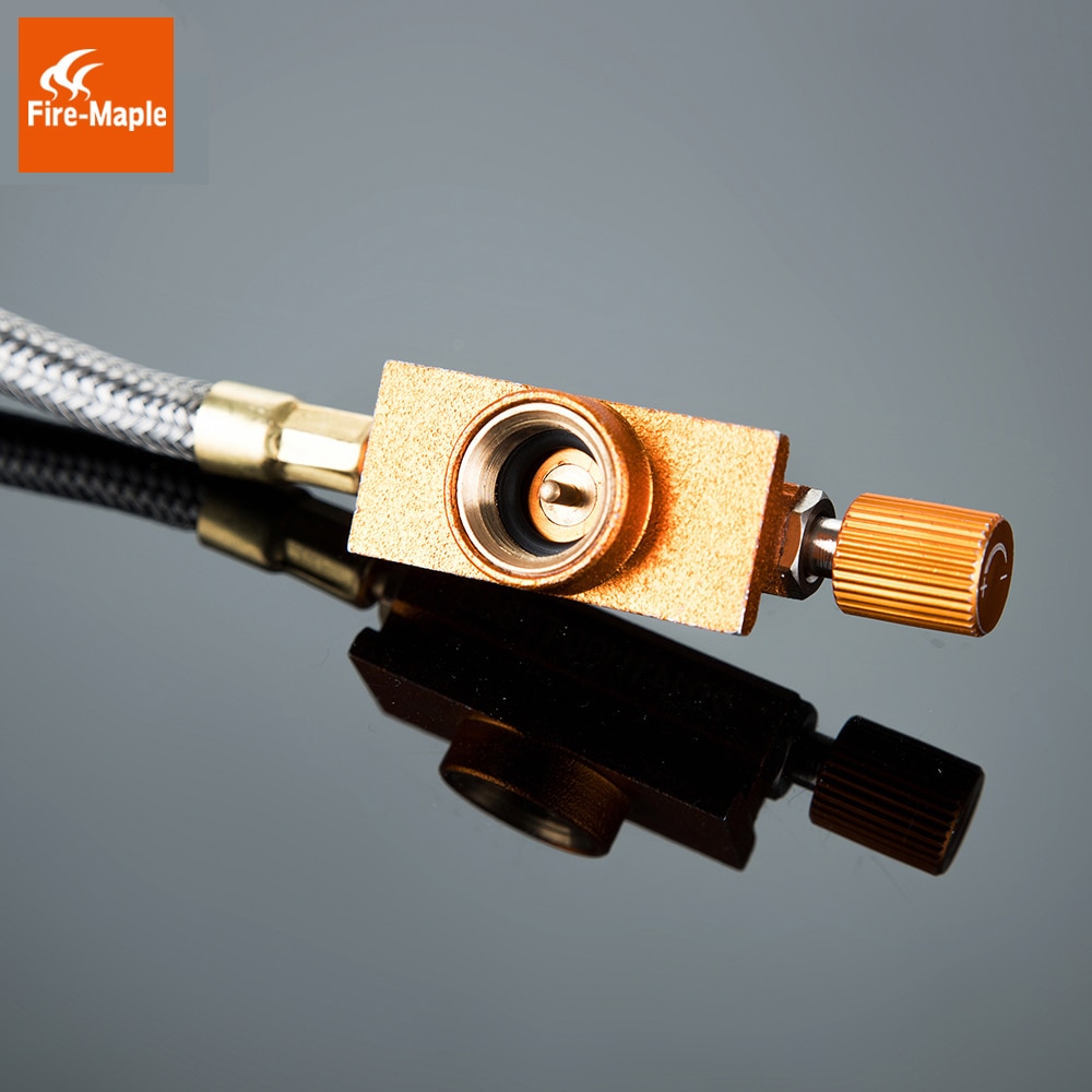 Fire Maple Titanium Gas Burners Camping Equipment Ultralight Foldable Burners FMS-100T Split Gas Stove Outdoor Camping Stoves